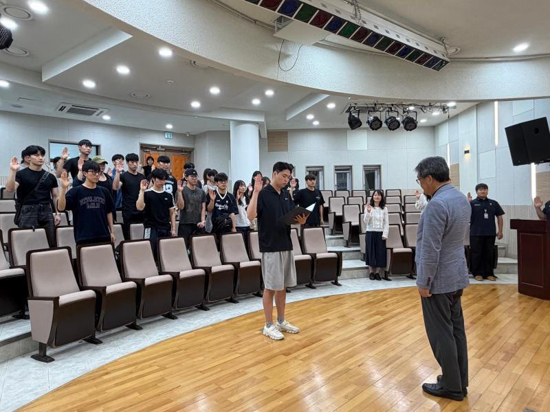 부산가톨릭대학교, 제주도 100km 국토대장정 성료 4번째 이미지